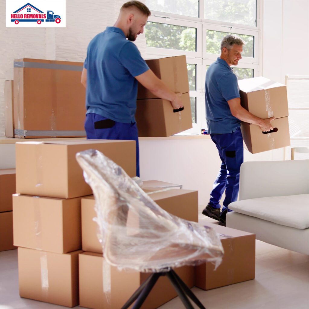 Professional home moving service by Hello Removals.