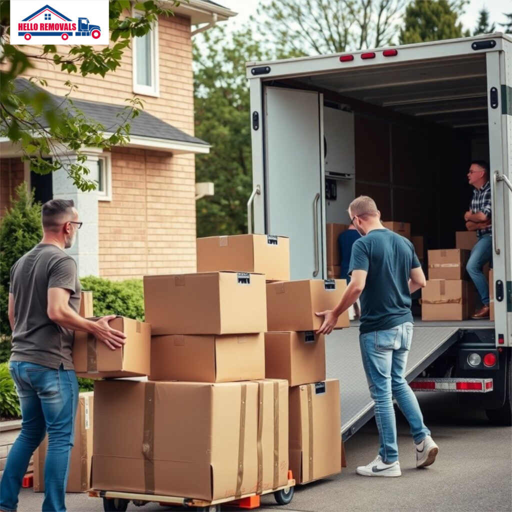 Professional home moving service by Hello Removals.